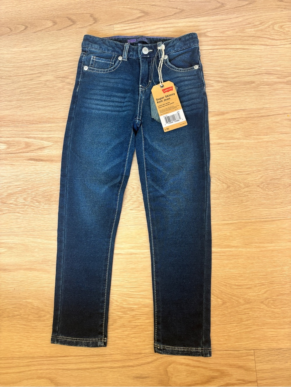 Levi's Kids Dark Blue Slim Jeans